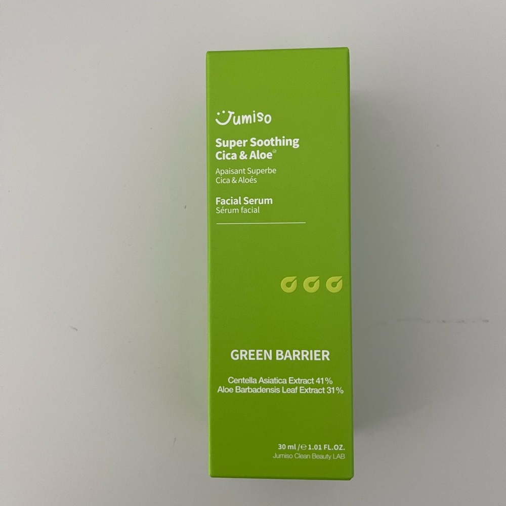 Jumiso Super Soothing Cica & Aloe Facial Serum 30ml NIB